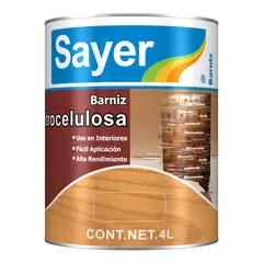 Sayerlack - Barniz Nitrocelulosa 4 L