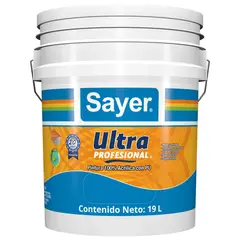 Sayerlack - Pintura Acrilica Ultra Satinada Blanco 19L