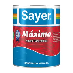 Sayerlack - Pintura Vinilica Máxima Sbrill Blanco
