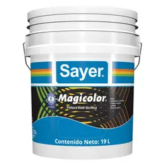 Sayerlack - Pintura Vinílica Magicolor Blanco 19 L