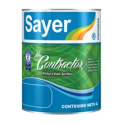 Sayerlack - Base pintura vinílica Contractor 4 L base blanca