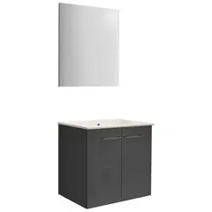 Sensi Dacqua - Mueble de baño Street con espejo gris