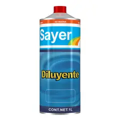 Sayerlack - Diluyente para Tinta Manchasayer 1 L