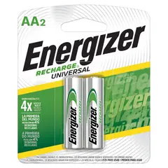 Energizer - Batería recargable AA2
