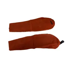 Surtek - Mangas de carnaza broches ajustables