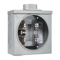 Iusa - Base para Watthorímetro 5 Terminales