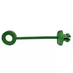 Mallalux - Broche para cinta plástica 500 pzs verde