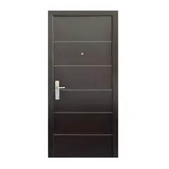 Serv Hogar - Puerta seguridad Contour nogal derecha 96 x 213 cm