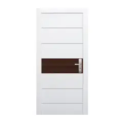 Serv Hogar - Puerta Seguridad Lacato Blanco Izquierda 95 x 215 cm