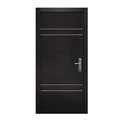 Serv Hogar - Puerta Seguridad Quatro Chocolate Izquierda 95 x 215 cm