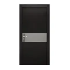 Serv Hogar - Puerta Seguridad Romani Chocolate Derecha 95 x 215 cm