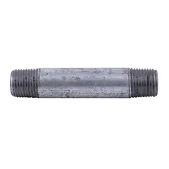 Mueller - Niple 1/2 x 4 galvanizado roscado ced-40 c/cost