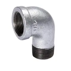 Mueller - Codo niple hm galvanizado roscado de 1