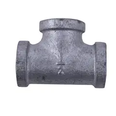 Mueller - Tee hm galvanizada roscado de 1/2