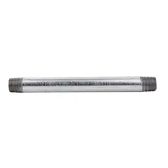 Mueller - Niple 1/2 x 8 galvanizado roscado ced-40 c/cost