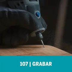 Dremel - Fresa 3/32" materiales blandos 2 piezas