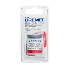 Dremel - Discos de Corte con 20 Piezas 15/16'' Diametro y 0.040'' Espesor