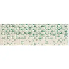 Cocemex - Cenefa Vetro baño verde 8X25 cm