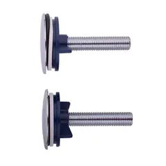 Urrea - Juego de tapones cubre taladros cromo