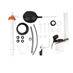 Urrea - Juego completo de herrajes plastico p/wc