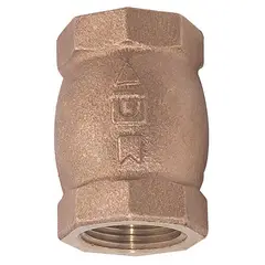 Urrea - Válvula de Retención Vertical con Asiento de Neopreno 1/2"