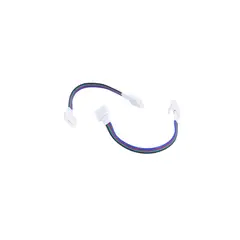 Tecno Lite Aplica - Cable con Doble Conector de Presión para Tiras RGB