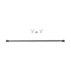 Kenney - Cortinero Amelia Negro 71-122 cm