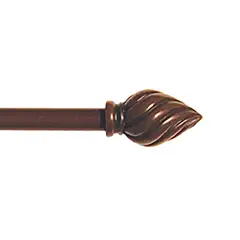 Kenney - Cortinero Twist Café 71-122 cm