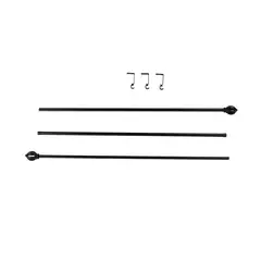 Kenney - Cortinero Lucas Negro 168-305 cm