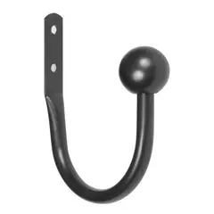 Kenney - Set de 2 Abrazaderas Metálicas Bola Negra