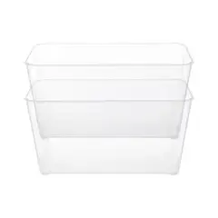 Kenney - Set de 2 organizadores transparentes