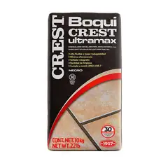 Crest - Boquilla Boquicrest Ultramax negro carbón 10 kg