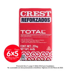 Crest - Adhesivo total blanco 20 kg