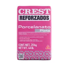 Crest - Porcelanato plata 20kg