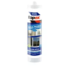 Topex - Silicona multiusos transparente 300 ml