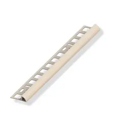 Alfer - Perfil transición PVC beige 8x19 mm