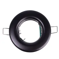 Tecnolite - Empotrable Alezio negro S/L 100-240V GX5.3