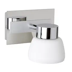 Tecnolite - Arbotante Feyrei cromo led 100-240V cálida