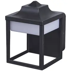 Tecnolite - Farol Oxalis led negro 100-240V cálida