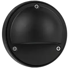 Tecnolite - Empotrable Caspe I negro led 100-240V cálida