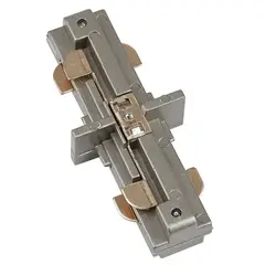 Tecnolite - Conector Recto p/riel satinado
