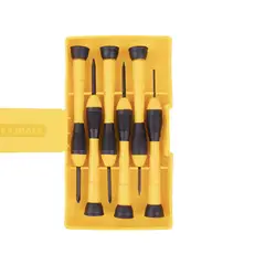 Stanley - Juego de Desarmadores de Precisión 6 Piezas