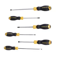 undefined - Juego de Desarmadores / Atornilladores Stanley 6 Piezas