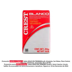 Crest - Adhesivo blanco 20 kg
