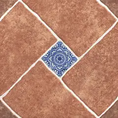 Nitropiso - Piso Cerámico Tikal Rojo 44X44 1.74