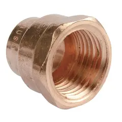 Iusa - Conector Rosca Interior 1" Cobre