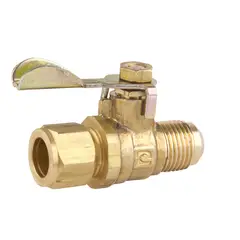 Nacobre - Válvula paso flare hembra 3/8x1/2 c