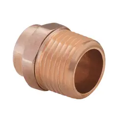 Iusa - Conector Rosca Exterior 1/2" Cobre