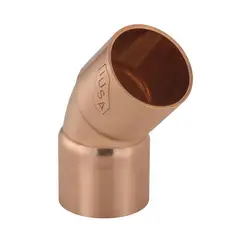 Iusa - Codo 45° 1/2" Cobre