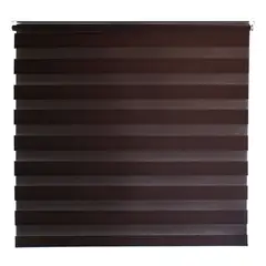 Deco Persiana - Persiana enrollable duo chocolate 120x180 cm